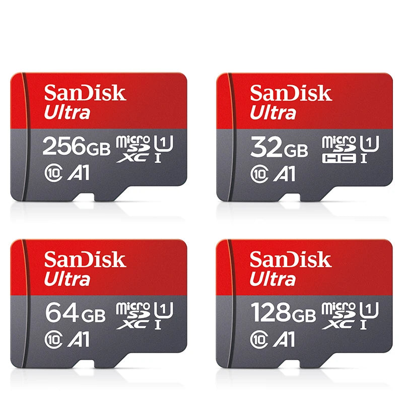 Ultra Microsd 128GB 32GB 64GB 256GB 512GB A1 Micro SD Card SD TF Flash Card Memory Card Class 10 for Phone